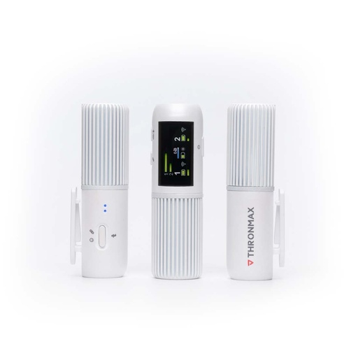 [214325280] Thronmax C2 Space 2.4 Ghz Wireless Microphone - White - ميكروفون