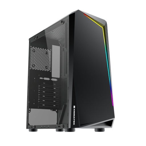 [106223263] Xigmatek Vortex Tempered Glass ATX Mid Tower Case - Black - صندوق