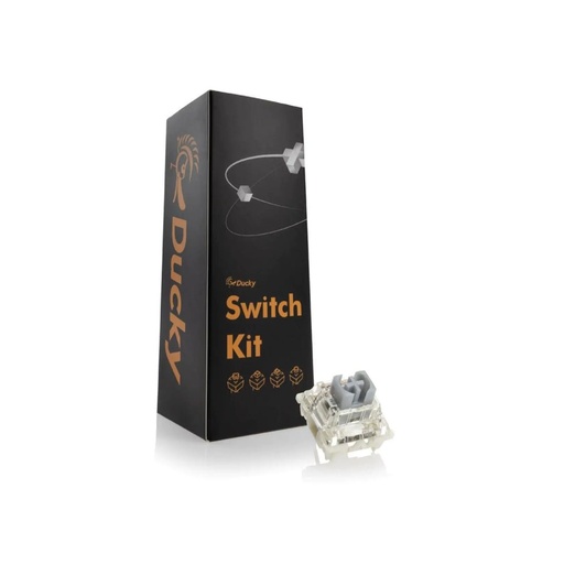 [201523079] Ducky Gateron G Pro Switch Kit - Silver - مكبس لوحة مفاتيح