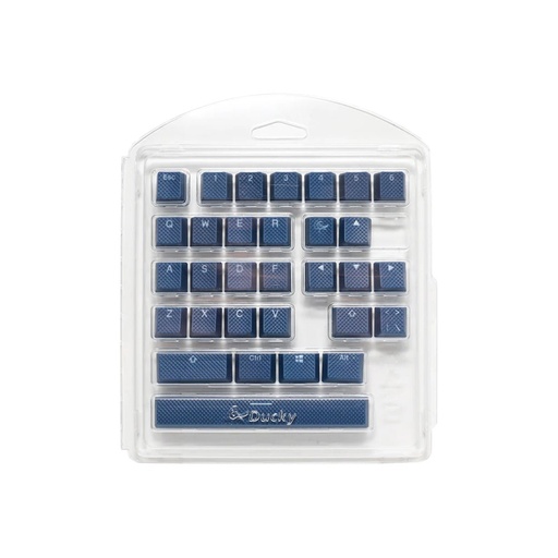 [201323068] Ducky Seamless Doubleshot Rubber 31 Keycap Set - Navy Blue - أكسسوار لوحة مفاتيح